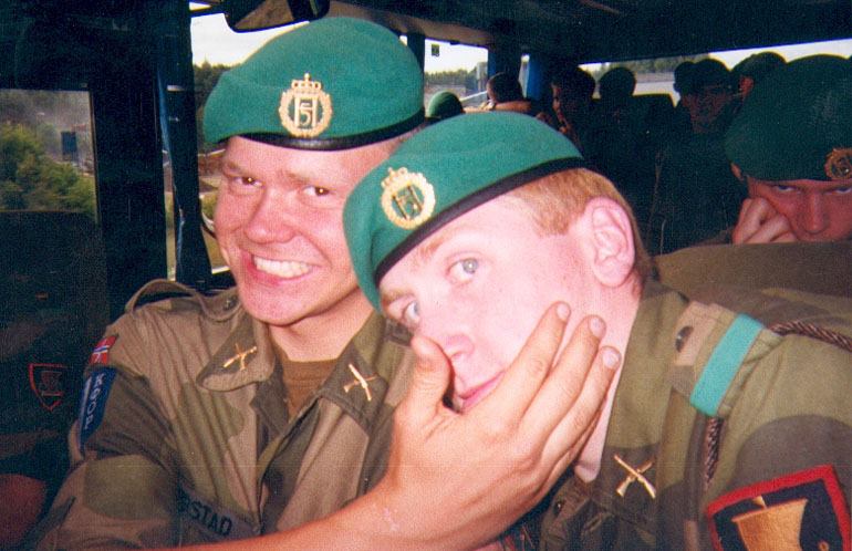 Erik og patruljene ute på kjøretur